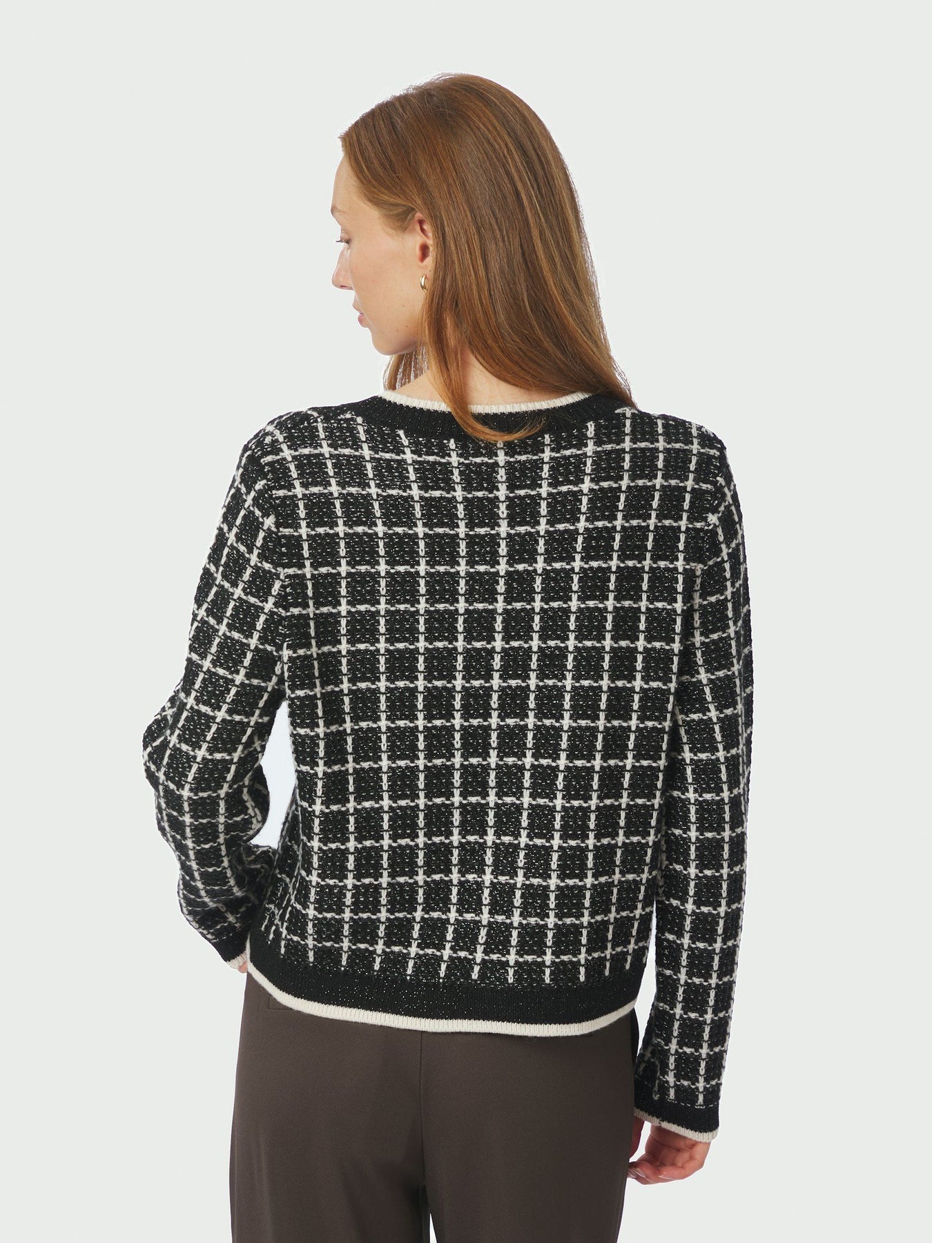 Neo Noir Doro Stitch Knit Kofta