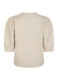 Trudy Deco Knit Cardigan - Ivory