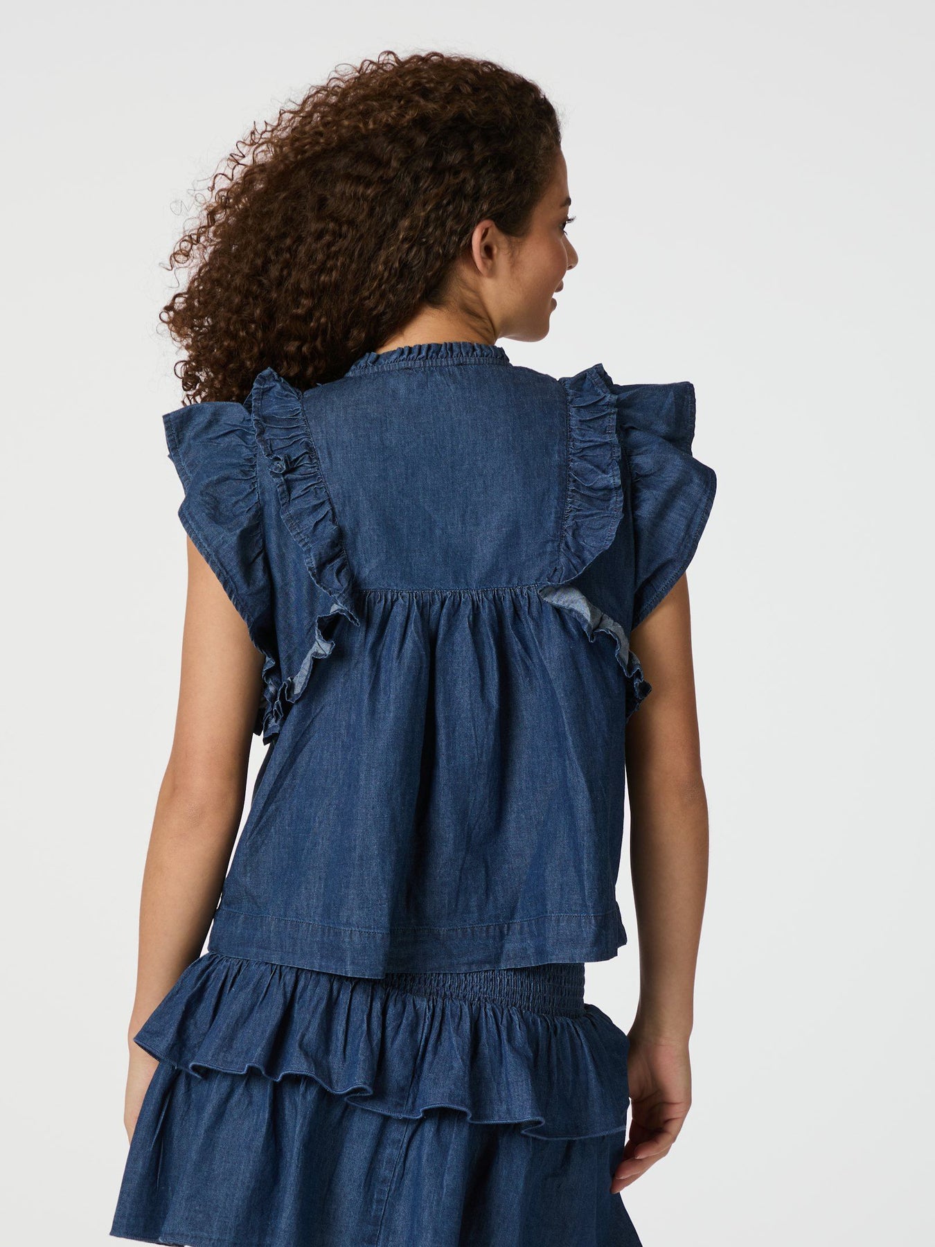 Jayla Denim Topp