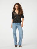 Ambrosi Lace Blouse - Black