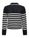 Effie Knit Cardigan - Marinblå