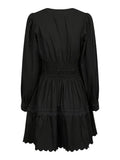 Polaris C Poplin Dress - Svart