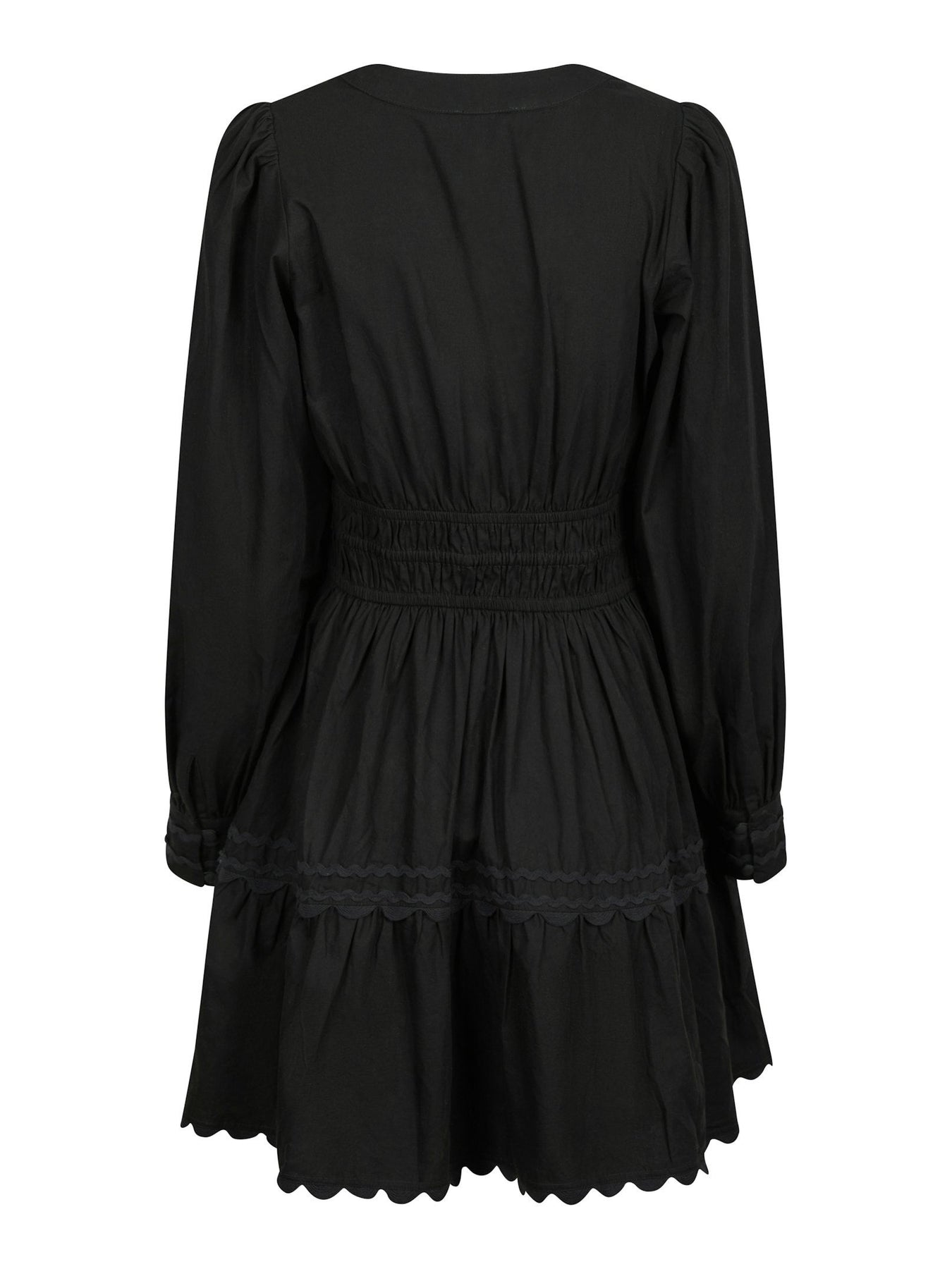 Polaris C Poplin Dress - Svart