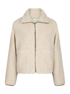 Effa Teddy Jacket - Ivory