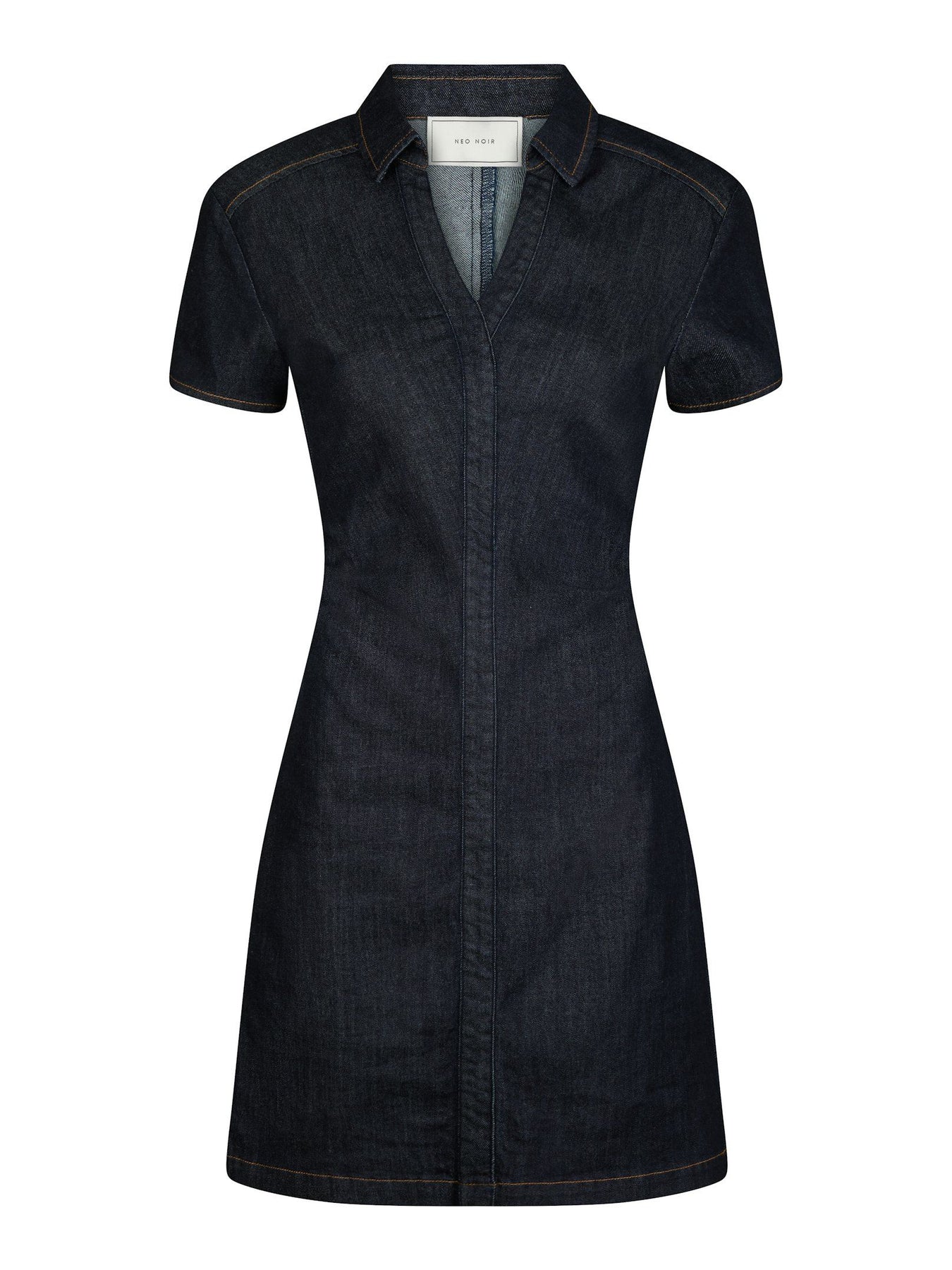 Abel Denim Dress - Mörkblå