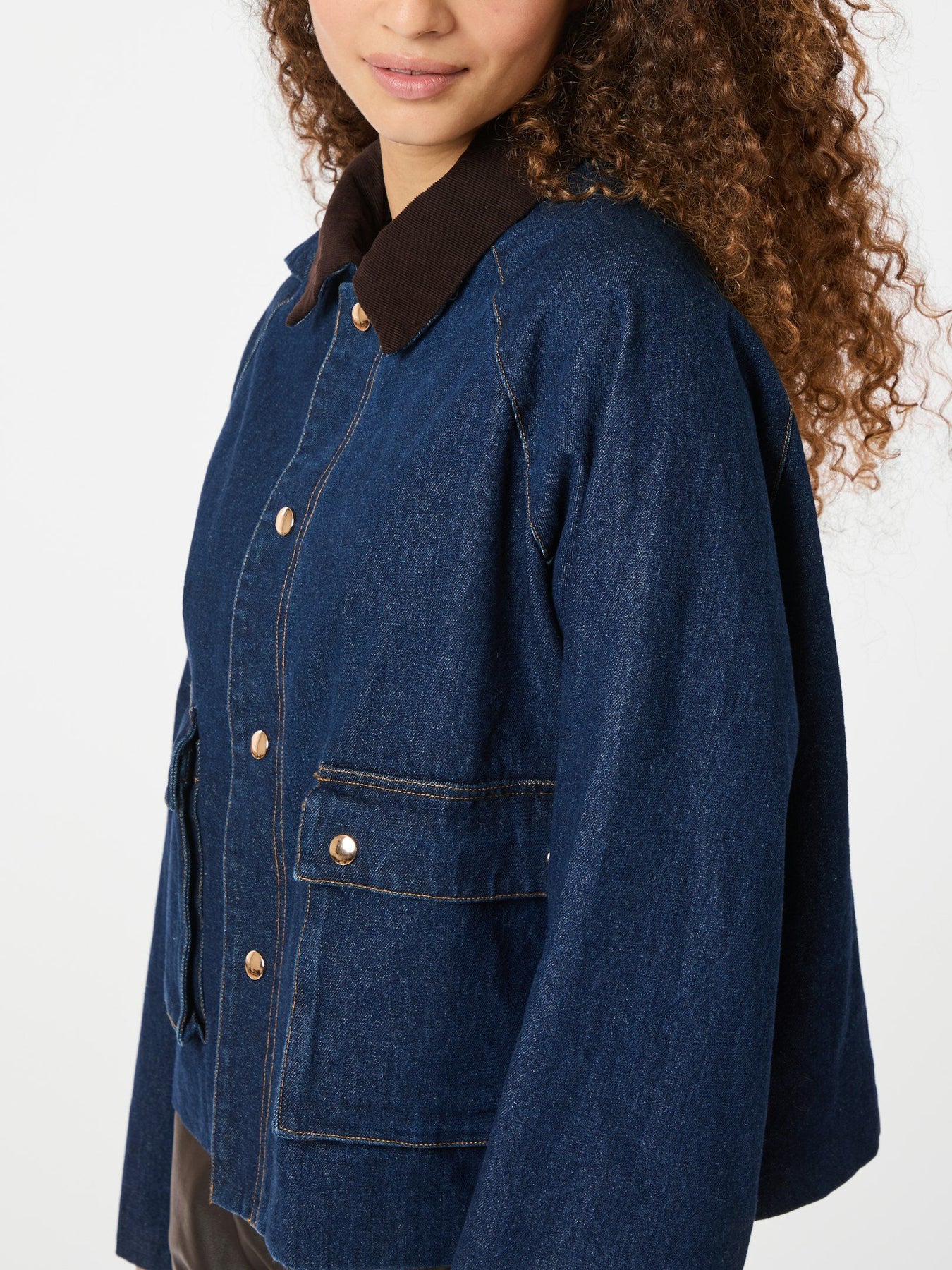 Vista Denim Cord Jacket - Blå