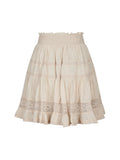 Callia S Voile Kjol - Ivory