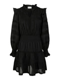 Aran S Voile Dress - Svart