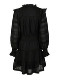 Aran S Voile Dress - Svart