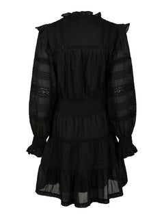 Aran S Voile Dress - Black
