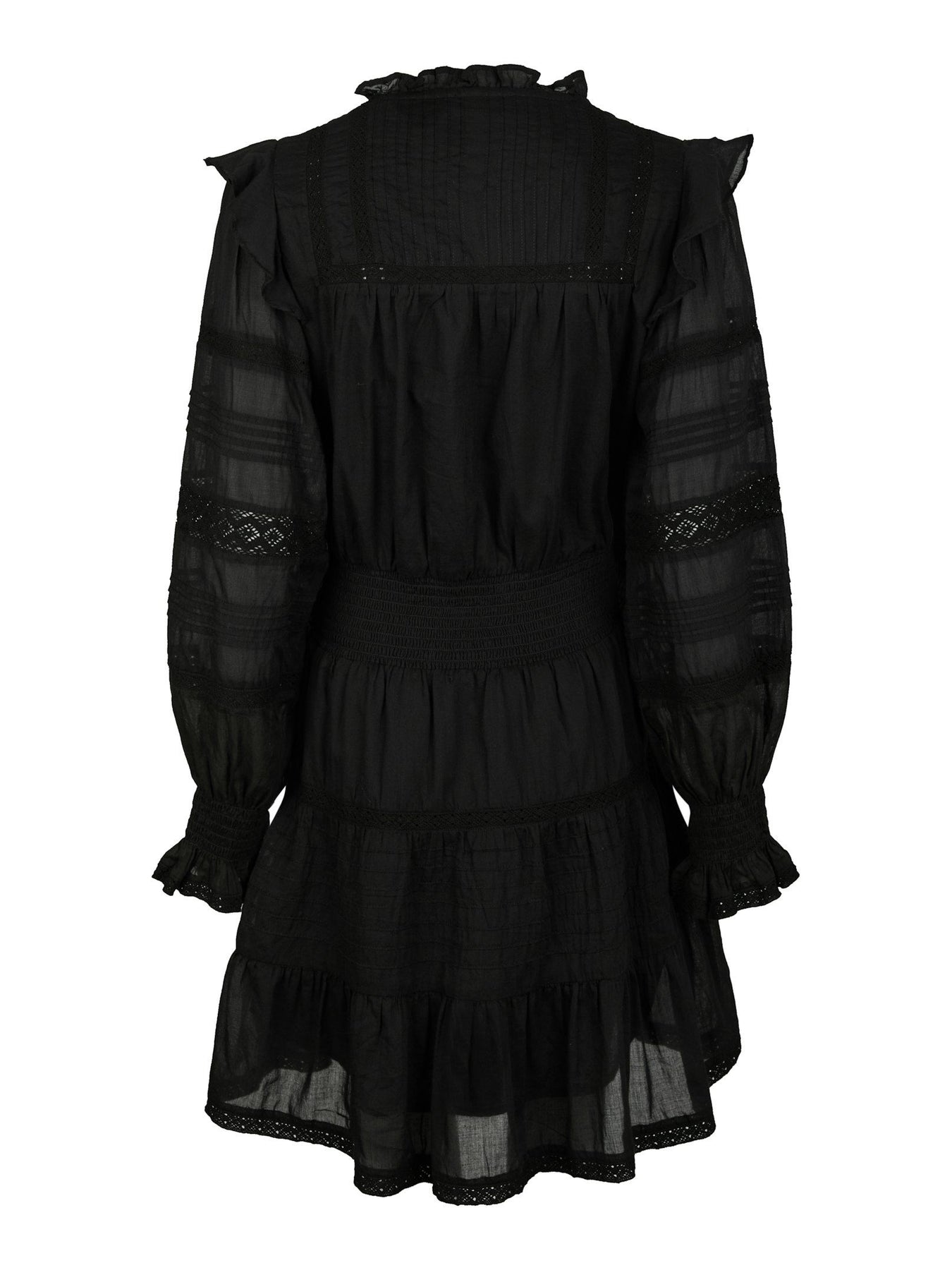 Aran S Voile Dress - Svart