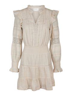 Aran S Voile Dress - Ivory