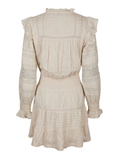 Aran S Voile Dress - Ivory
