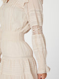 Aran S Voile Dress - Elfenbensvit