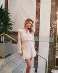 Aran S Voile Dress - Elfenbensvit