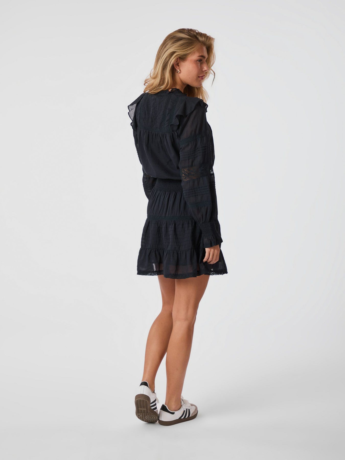 Aran S Voile Klänning - Navy