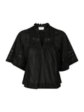 Siama S Voile Blus - Svart