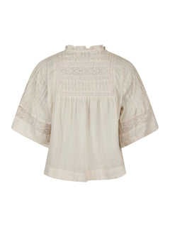 Siama S Voile Blouse - Ivory