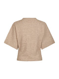 Asha Knit Tee - Sand Melange