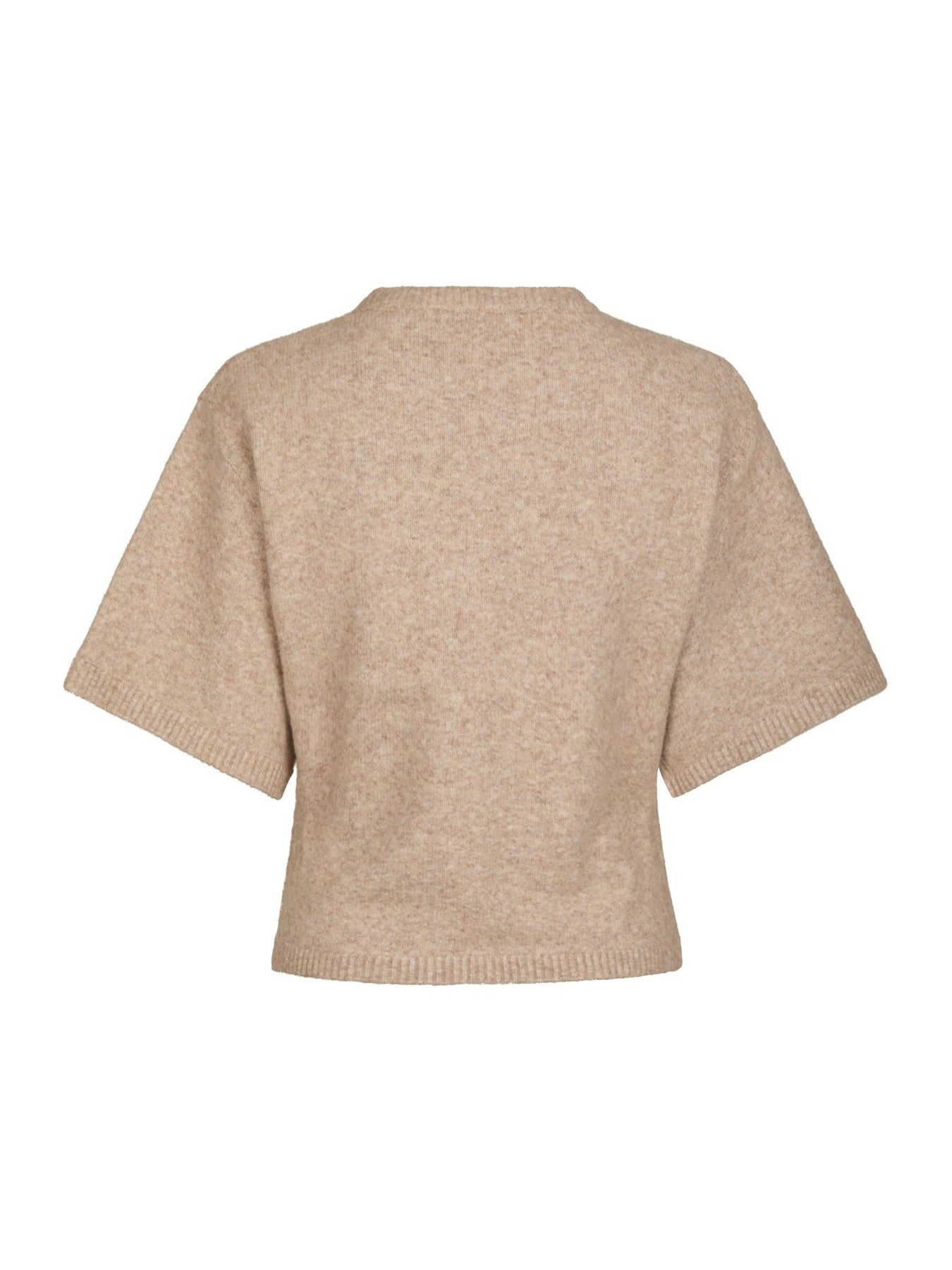 Asha Knit Tee - Sand Melange