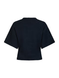 Asha Knit Tee - Navy