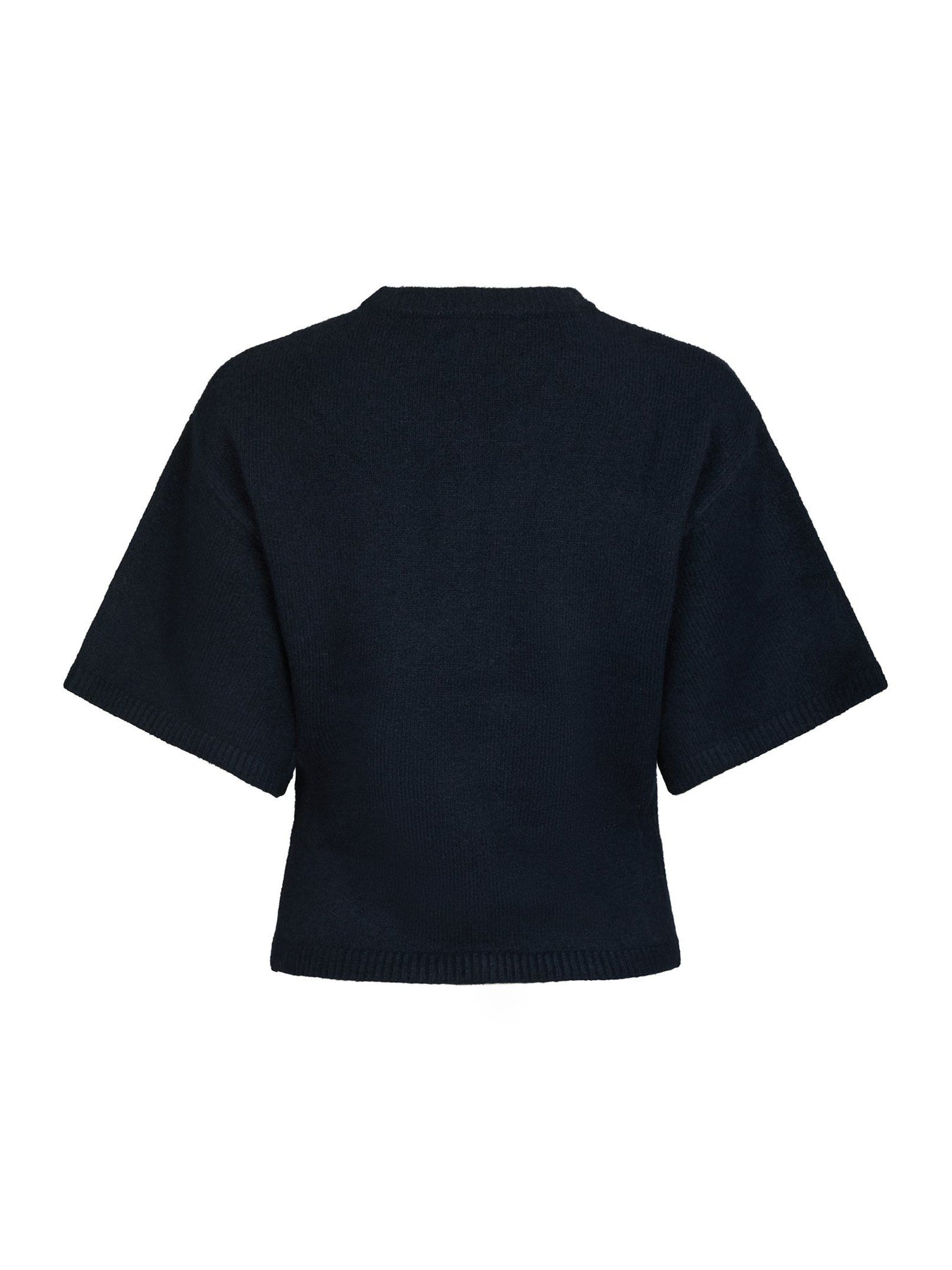 Asha Knit Tee - Navy