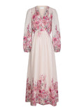 Silfi Flower Print Dress - Rose