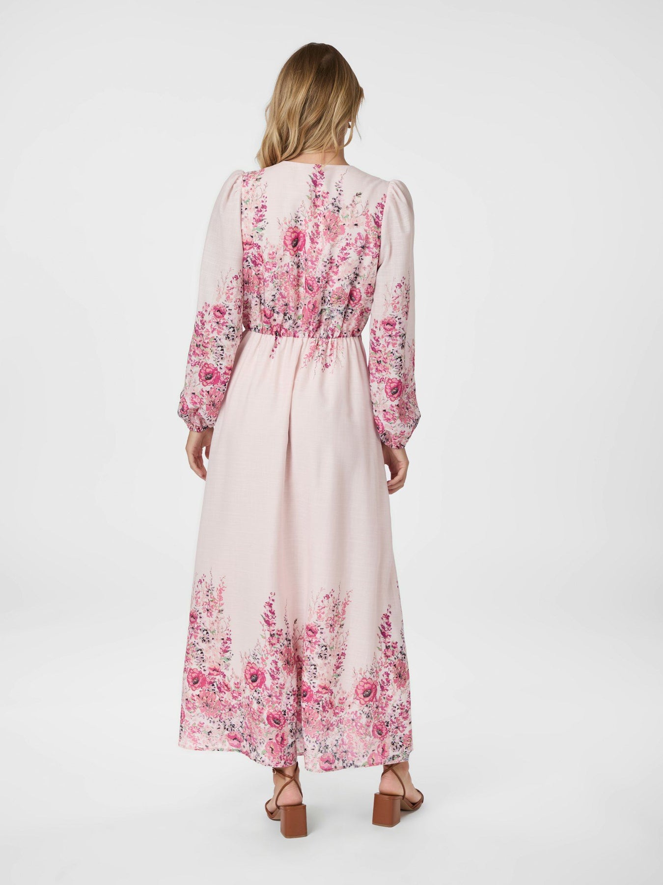 Silfi Flower Print Dress - Rose