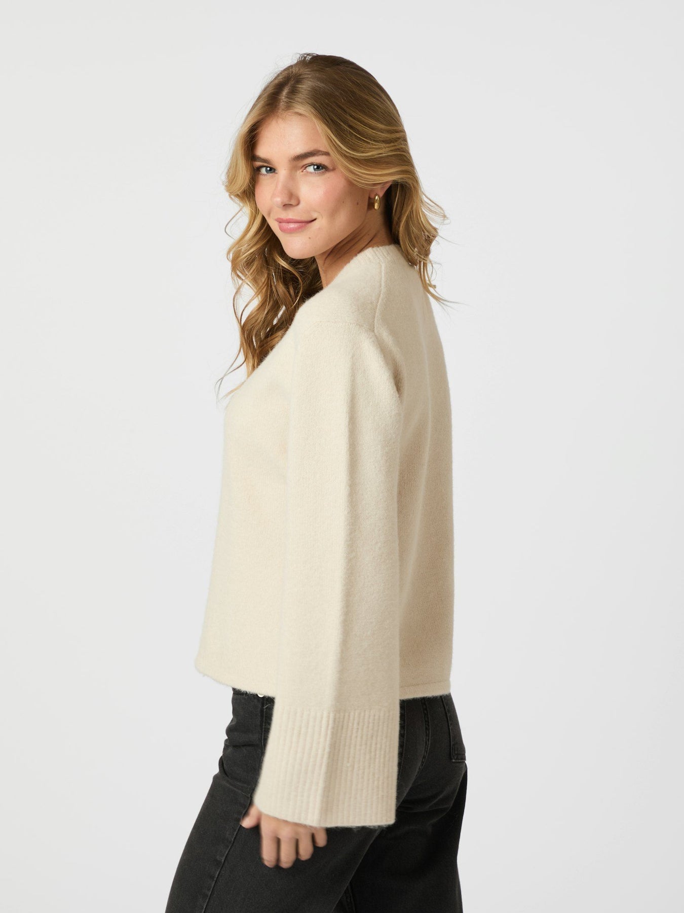 Mixie Knit Kofta - Ivory