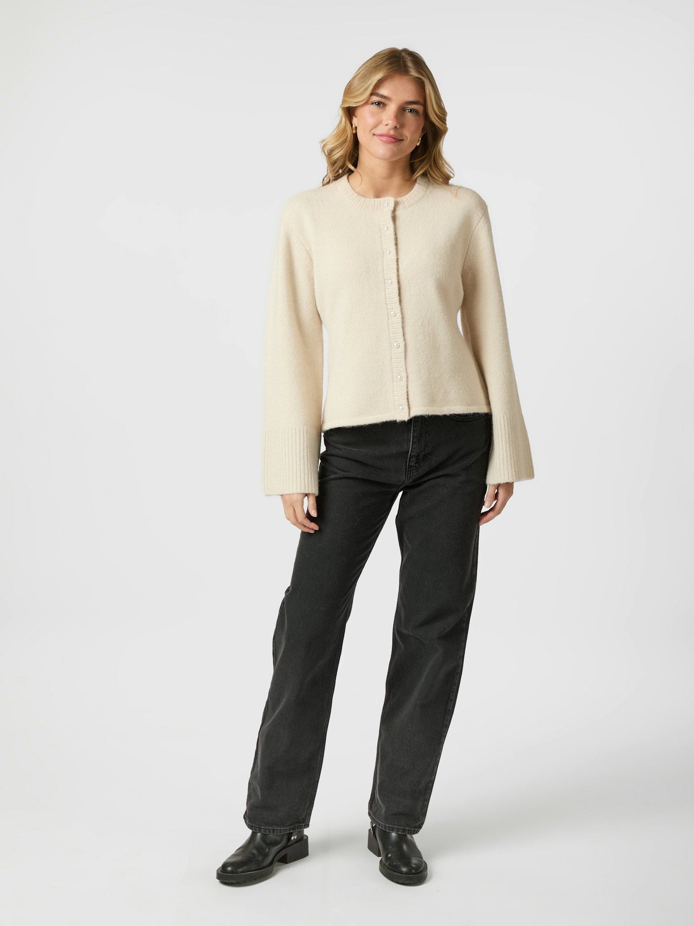 Mixie Knit Kofta - Ivory