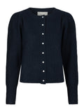Puli Knit Cardigan - Navy