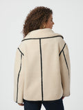 Edmund Teddy Jacket - Ivory