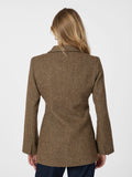 Bowie Herringbone Blazer - Brun