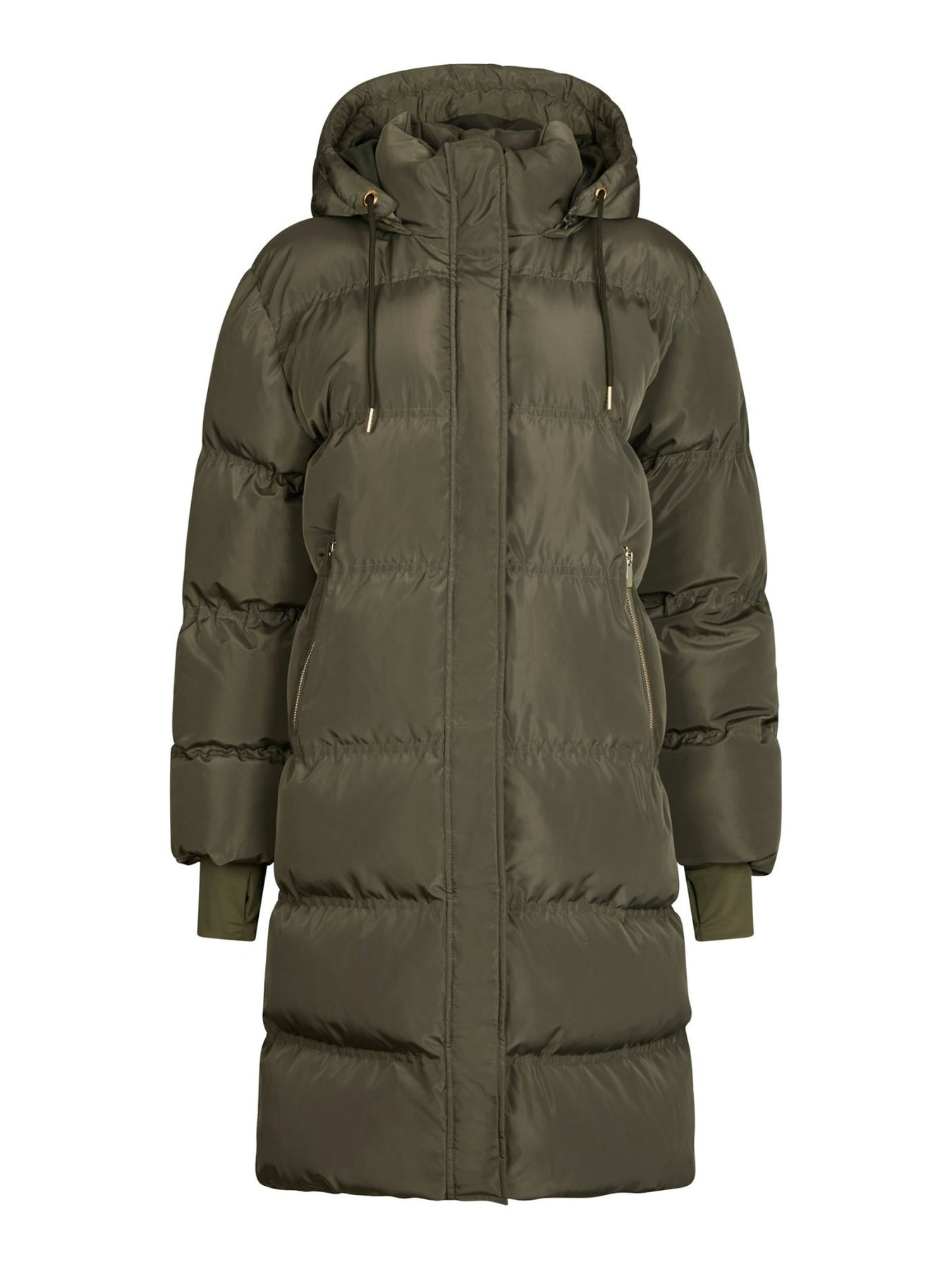 Lucette Puffer Jacket - Olivgrön