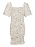 Edena Smock Dress - Dusty Rose