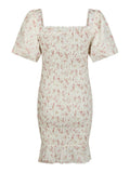 Edena Smock Dress - Dusty Rose