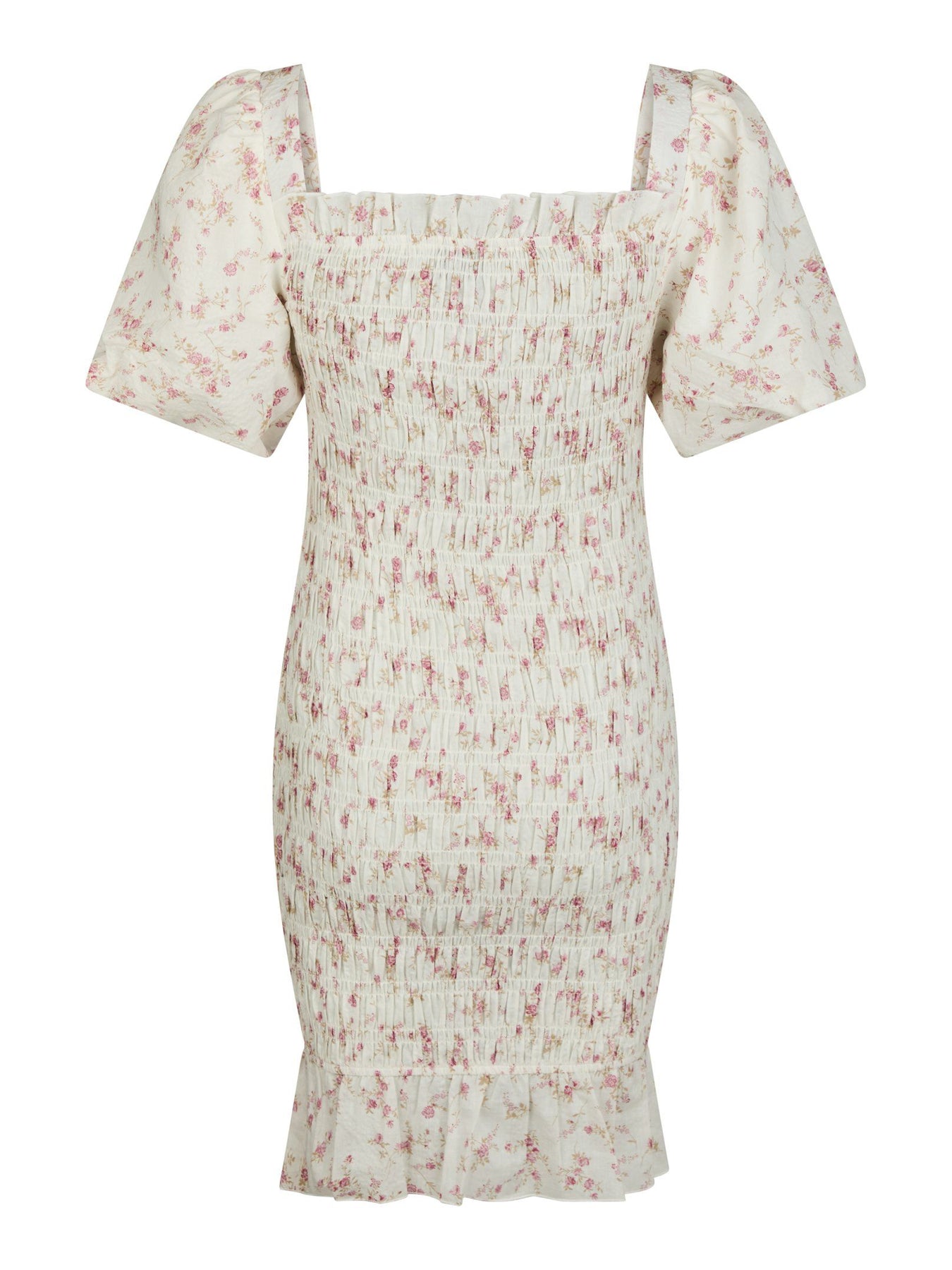Edena Smock Dress - Dusty Rose