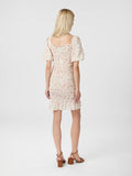 Edena Smock Dress - Dusty Rose