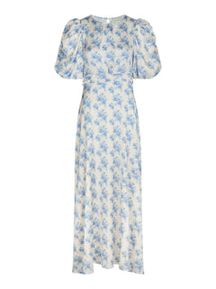 Kikka Wild Rose Dress - Light Blue