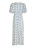 Kikka Wild Rose Dress - Ljusblå