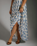 Kikka Wild Rose Dress - Ljusblå