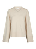 Dova Knit Blouse - Ivory