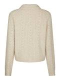 Emelie Knit Cardigan - Krämvit