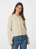 Emelie Knit Cardigan - Krämvit