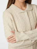 Emelie Knit Cardigan - Krämvit