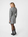 Melia Knit Dress - Dark Grey Melange