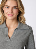 Melia Knit Dress - Dark Grey Melange