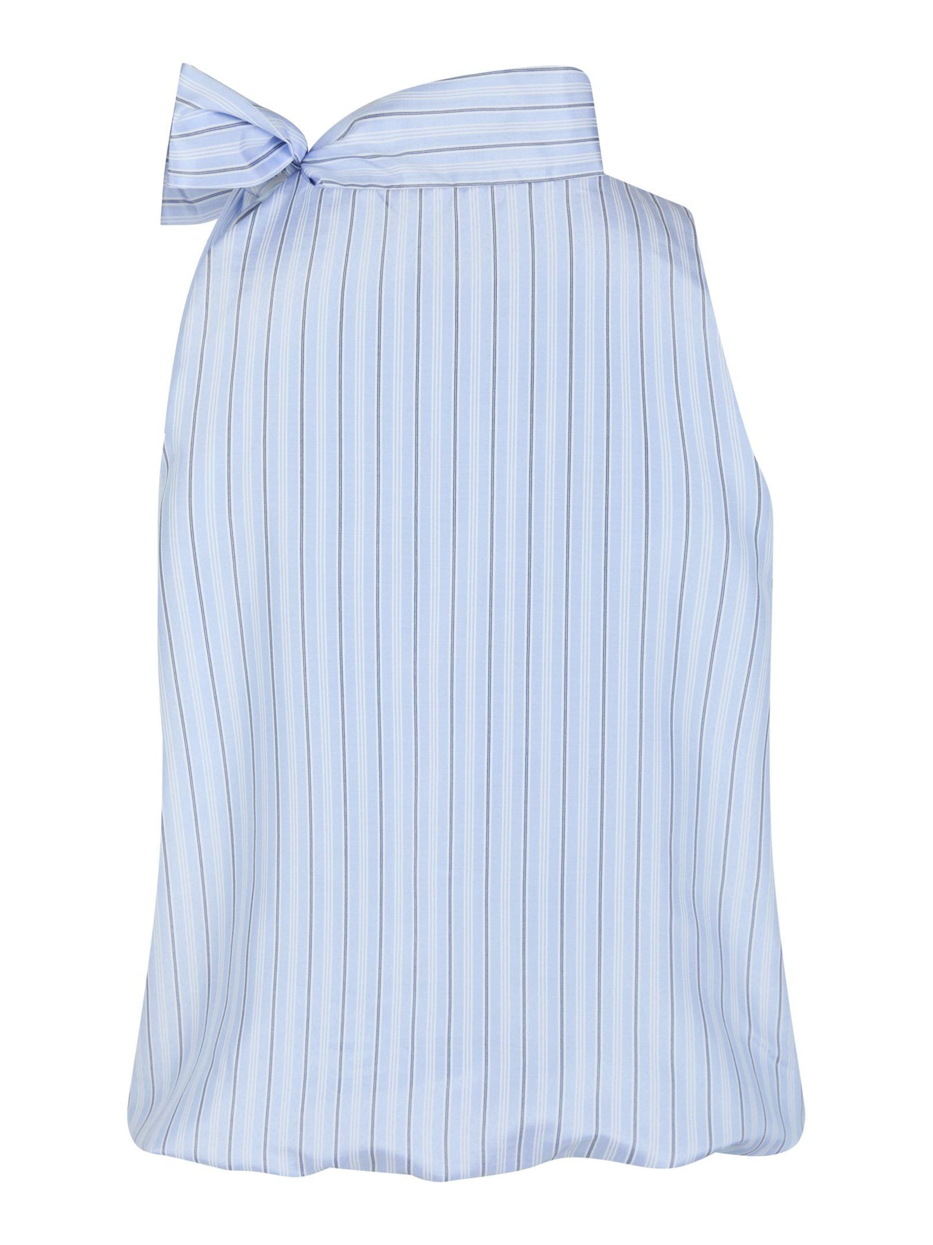 Veda Stripe Top - Ljusblå