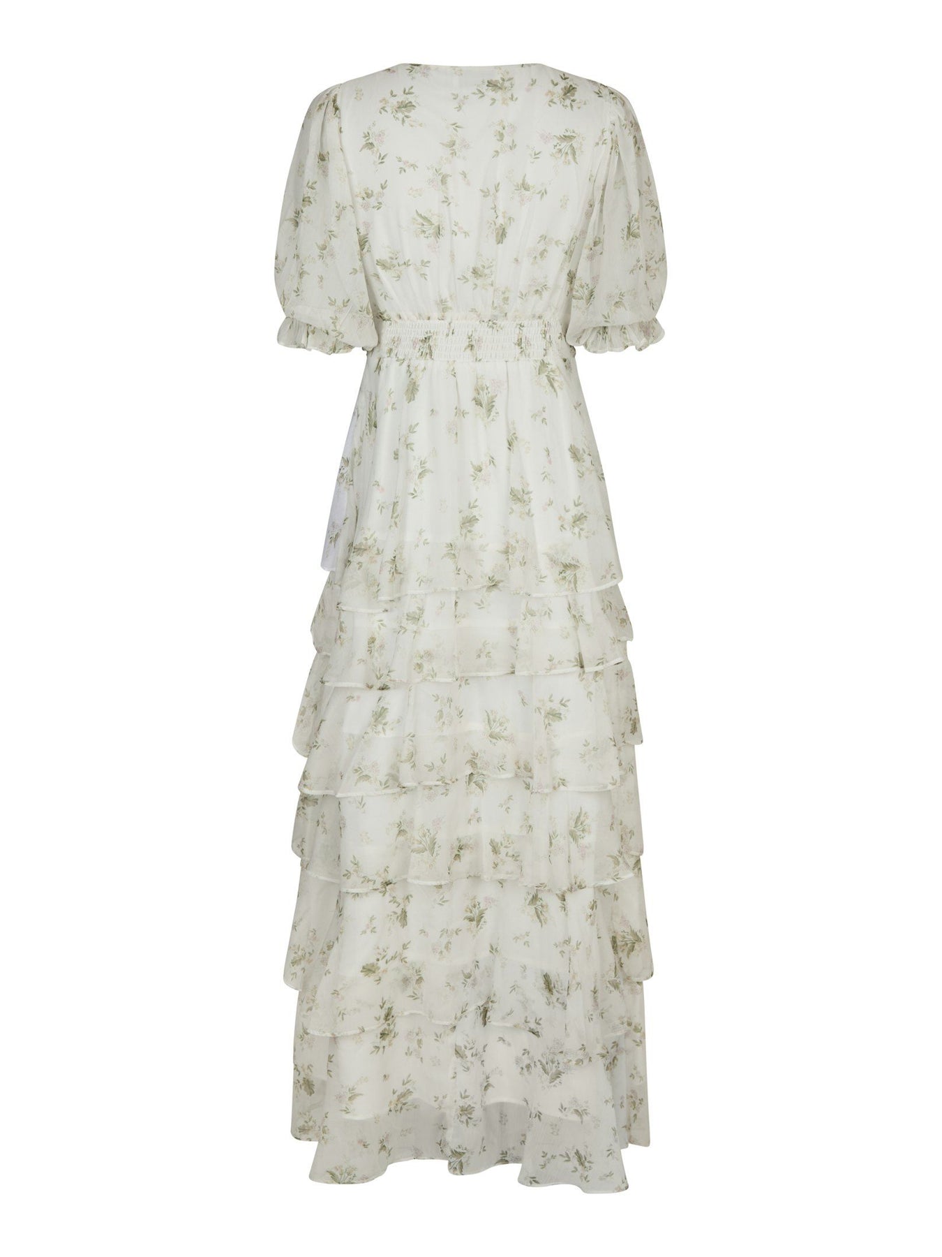 Noorie Flower Dress - Off White