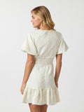 Sulli Jacquard Dress - Creme